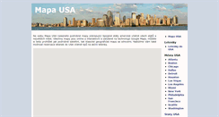 Desktop Screenshot of mapausa.cz